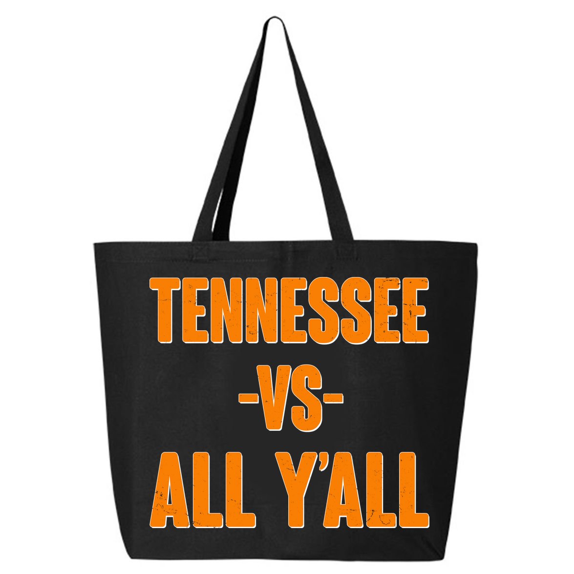 Funny Tennessee VS All Y'all 25L Jumbo Tote