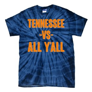 Funny Tennessee VS All Y'all Tie-Dye T-Shirt