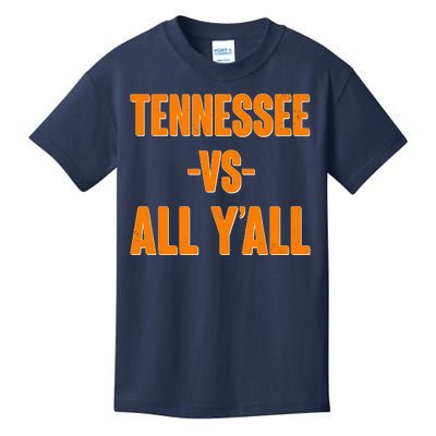 Funny Tennessee VS All Y'all Kids T-Shirt