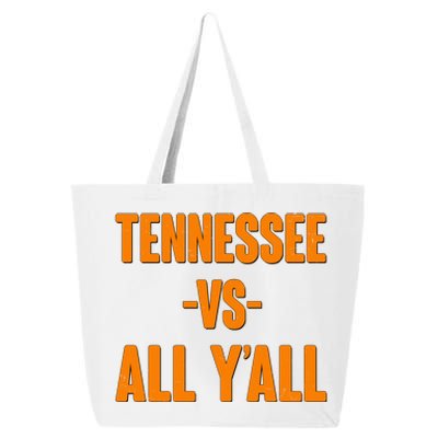 Funny Tennessee VS All Y'all 25L Jumbo Tote