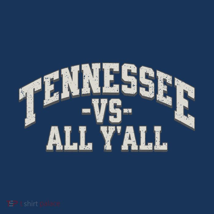 Funny Tennessee Vs All Yall Knoxville TN Orange Gift Flatbill Hat