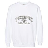 Funny Tennessee Vs All Yall Knoxville TN Orange Gift Garment-Dyed Sweatshirt