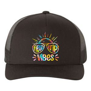 Field Trip Vibes Sunglasses Tie Dye Field Day Teachers Yupoong Adult 5-Panel Trucker Hat