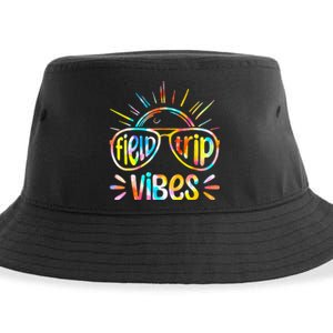 Field Trip Vibes Sunglasses Tie Dye Field Day Teachers Sustainable Bucket Hat