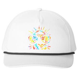 Field Trip Vibes Sunglasses Tie Dye Field Day Teachers Snapback Five-Panel Rope Hat