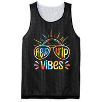 Field Trip Vibes Sunglasses Tie Dye Field Day Teachers Mesh Reversible Basketball Jersey Tank