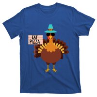 Funny Turkey Vegan Eat Pizza Vegetarian Vegan Day Gift T-Shirt