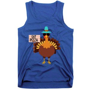 Funny Turkey Vegan Eat Pizza Vegetarian Vegan Day Gift Tank Top