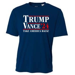 Funny Trump Vance 2024 Vice President Vp Gift Cooling Performance Crew T-Shirt