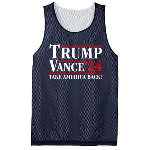 Funny Trump Vance 2024 Vice President Vp Gift Mesh Reversible Basketball Jersey Tank