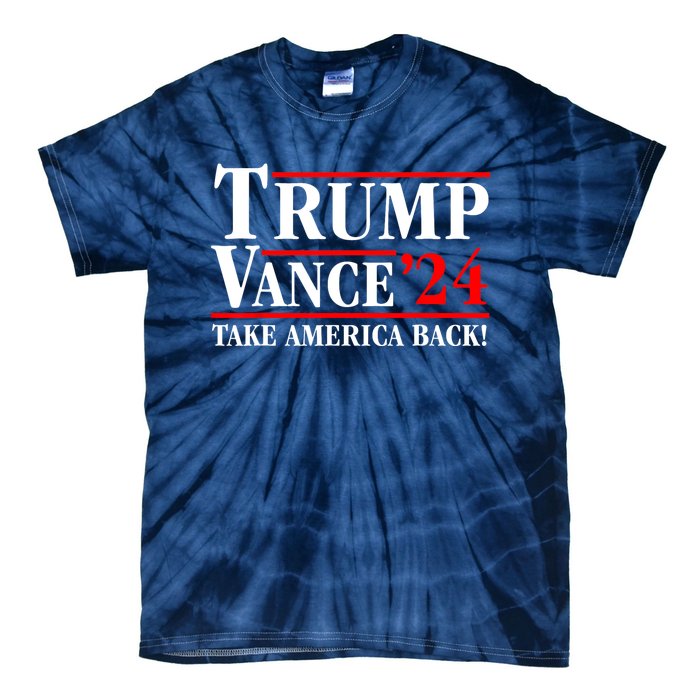 Funny Trump Vance 2024 Vice President Vp Gift Tie-Dye T-Shirt