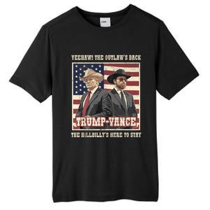 Funny Trump Vance 2024 Outlaw Hillbily Won Inauguration Tall Fusion ChromaSoft Performance T-Shirt