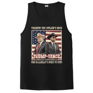 Funny Trump Vance 2024 Outlaw Hillbily Won Inauguration PosiCharge Competitor Tank