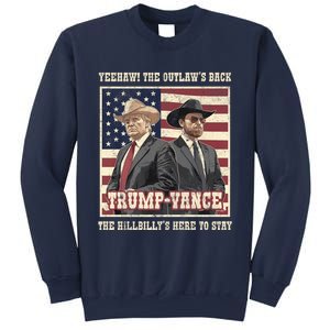 Funny Trump Vance 2024 Outlaw Hillbily Won Inauguration Sweatshirt