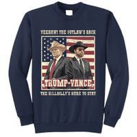 Funny Trump Vance 2024 Outlaw Hillbily Won Inauguration Sweatshirt