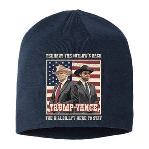 Funny Trump Vance 2024 Outlaw Hillbily Won Inauguration Sustainable Beanie