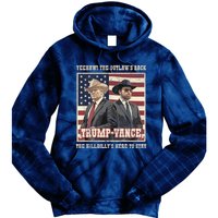 Funny Trump Vance 2024 Outlaw Hillbily Won Inauguration Tie Dye Hoodie