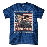 Funny Trump Vance 2024 Outlaw Hillbily Won Inauguration Tie-Dye T-Shirt