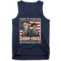 Funny Trump Vance 2024 Outlaw Hillbily Won Inauguration Tank Top