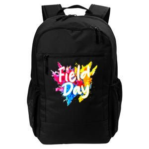 Field Trip Vibes Field Day Fun Day Colorful Teacher Student Daily Commute Backpack