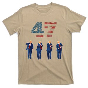 Funny Trump Victory Dance Trump Dancing 47th President T-Shirt