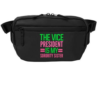 Funny The Vice President Is My Sorority Aka Sorority Crossbody Pack