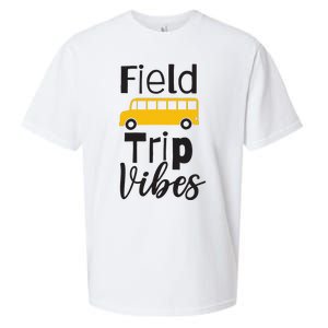 Field Trip Vibes School bus Last Day of School Trip Sueded Cloud Jersey T-Shirt