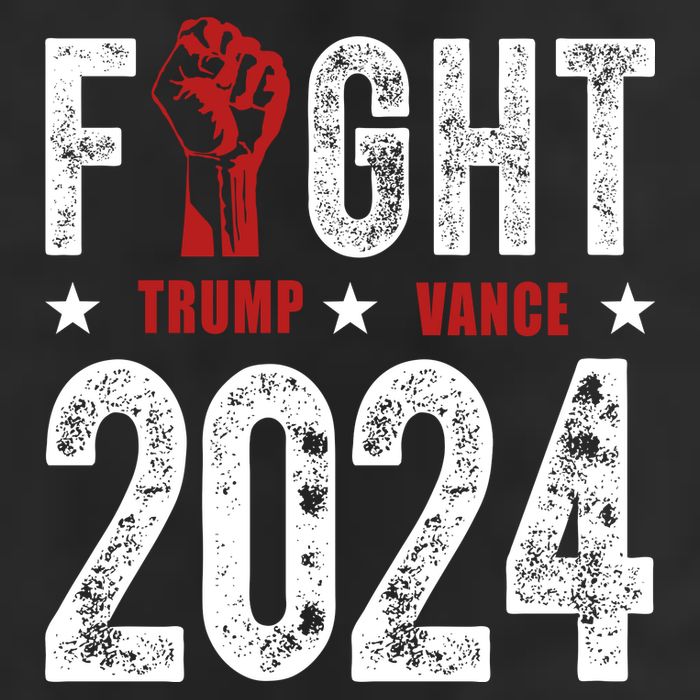 Fight Trump Vance 2024 Republican 7 Panel Mesh Trucker Snapback Hat
