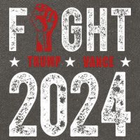 Fight Trump Vance 2024 Republican Cotton Canvas Backpack