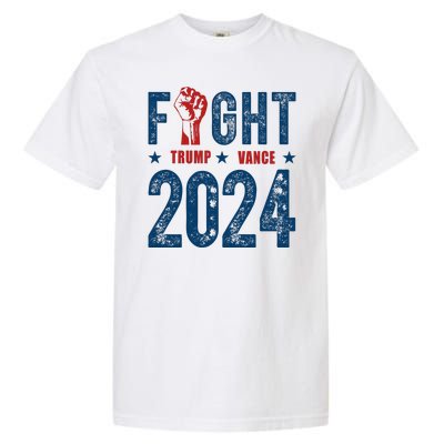 Fight Trump Vance 2024 Republican Garment-Dyed Heavyweight T-Shirt