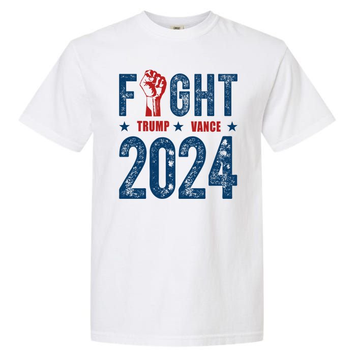 Fight Trump Vance 2024 Republican Garment-Dyed Heavyweight T-Shirt