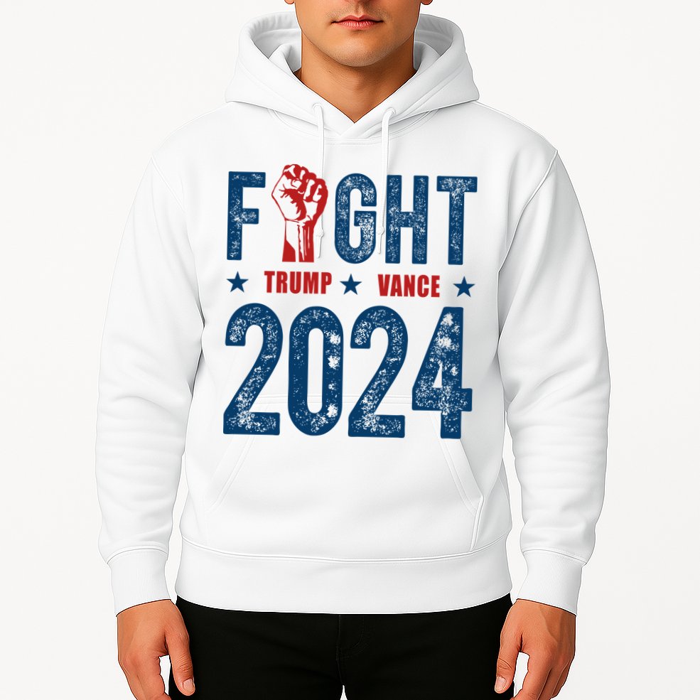 Fight Trump Vance 2024 Republican Hoodie