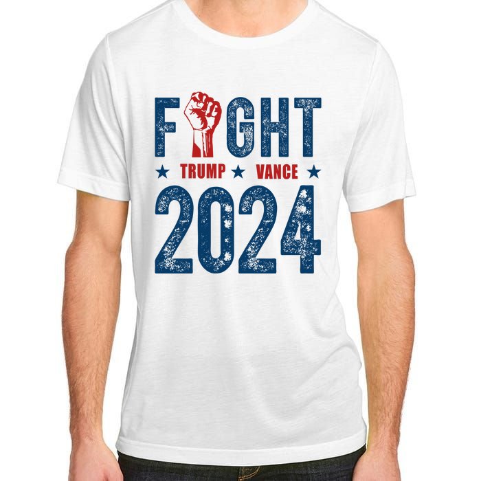 Fight Trump Vance 2024 Republican Adult ChromaSoft Performance T-Shirt