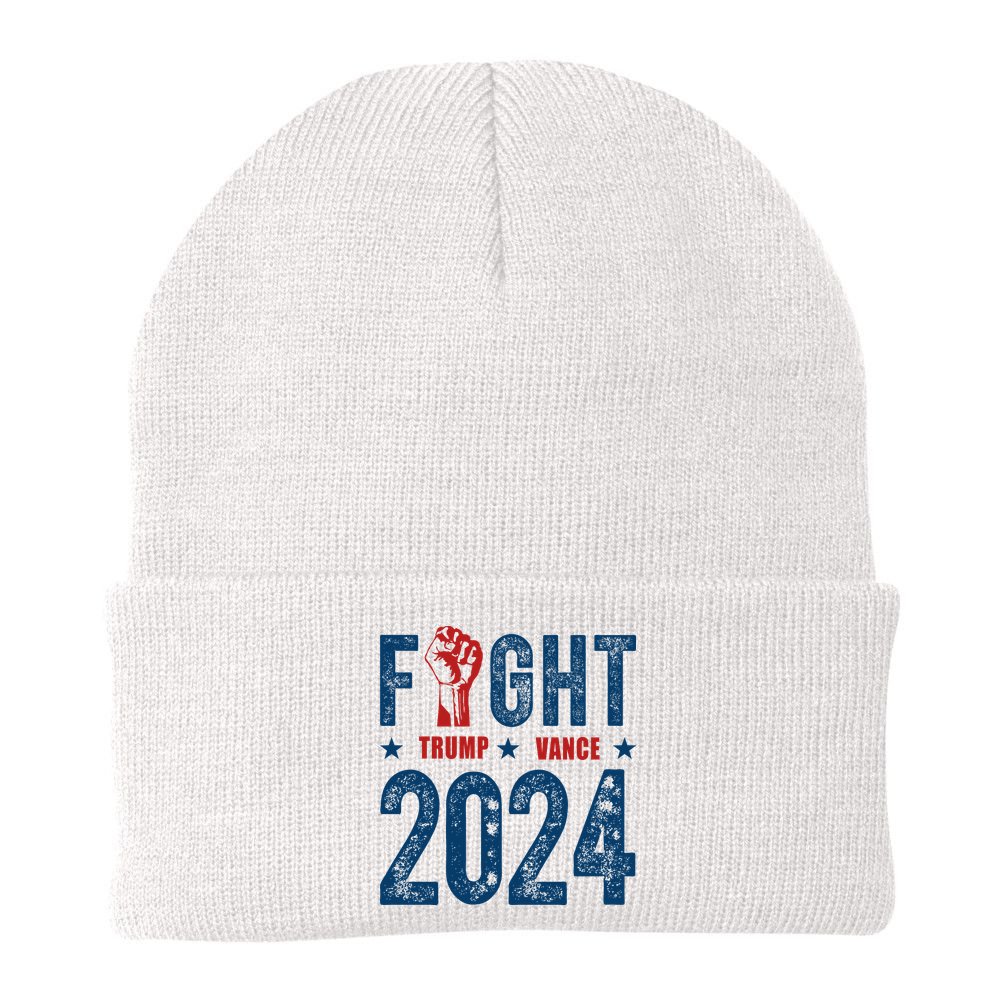 Fight Trump Vance 2024 Republican Beanie