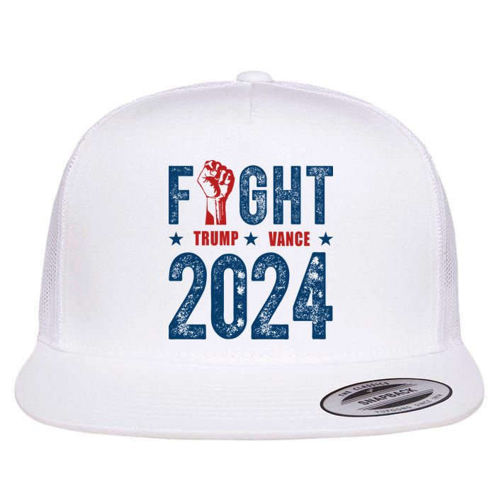 Fight Trump Vance 2024 Republican Flatbill Hat