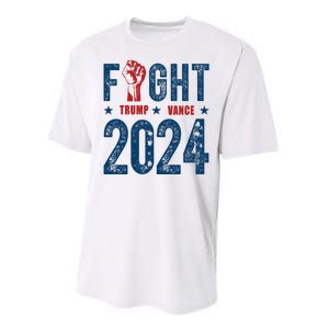 Fight Trump Vance 2024 Republican Performance Sprint T-Shirt