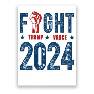 Fight Trump Vance 2024 Republican Poster