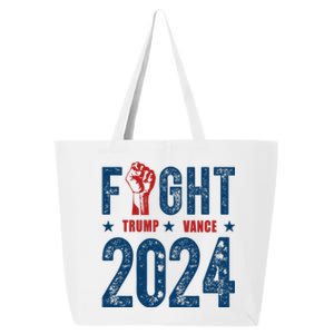 Fight Trump Vance 2024 Republican 25L Jumbo Tote