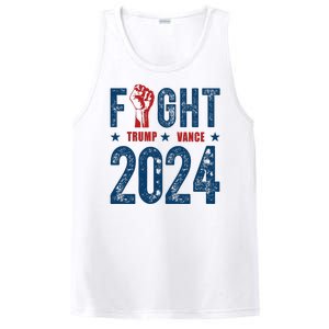 Fight Trump Vance 2024 Republican PosiCharge Competitor Tank