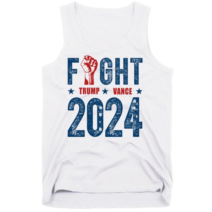 Fight Trump Vance 2024 Republican Tank Top