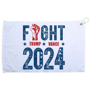 Fight Trump Vance 2024 Republican Grommeted Golf Towel