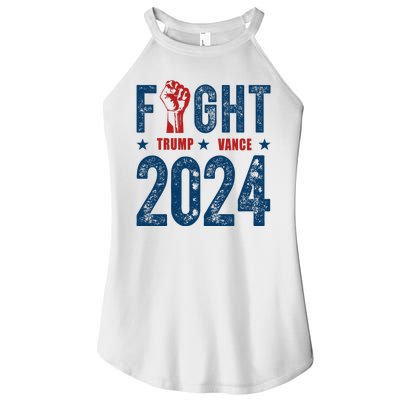 Fight Trump Vance 2024 Republican Women's Perfect Tri Rocker Tank