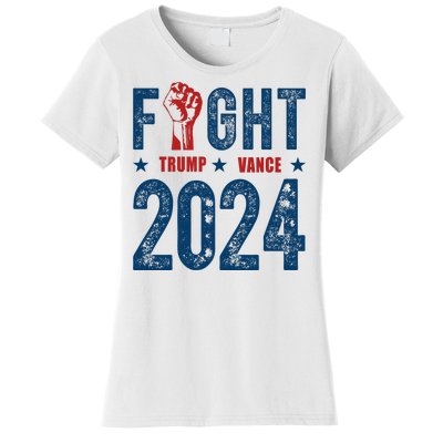 Fight Trump Vance 2024 Republican Women's T-Shirt