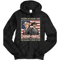 Funny Trump Vance 2024 Outlaw Hillbily Won Inauguration Tie Dye Hoodie