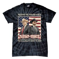 Funny Trump Vance 2024 Outlaw Hillbily Won Inauguration Tie-Dye T-Shirt