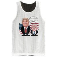 Funny Trump Vs Biden I Really DonT Know What He Said Mesh Reversible Basketball Jersey Tank