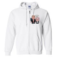 Funny Trump Vs Biden I Really DonT Know What He Said Full Zip Hoodie