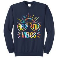 Field Trip Vibes Sunglasses Tie Dye Field Day Teachers Sweatshirt