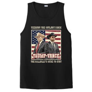 Funny Trump Vance 2024 Outlaw Hillbily Won Inauguration PosiCharge Competitor Tank