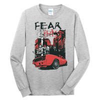 Fear This Vintage Muscle Car Cool City Graphic Tall Long Sleeve T-Shirt